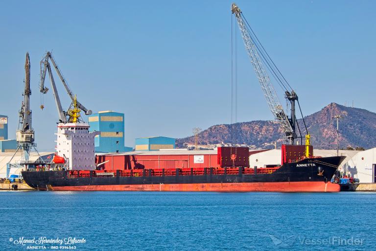 ANNETTA, General Cargo Ship - Details and current position - IMO ...