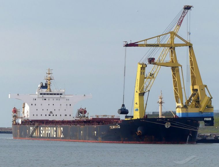 Semirio Bulk Carrier Detalles Del Buque Y Posición Actual Imo