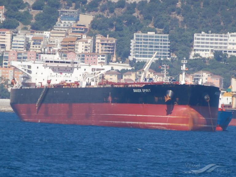 BAKER SPIRIT, Crude Oil Tanker Details and current position IMO