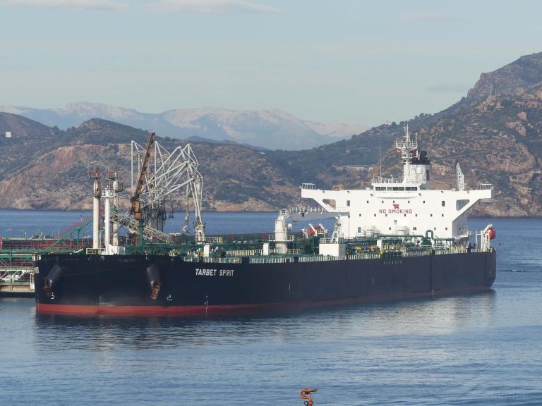 TARBET SPIRIT, Crude Oil Tanker - Details And Current Position - IMO ...