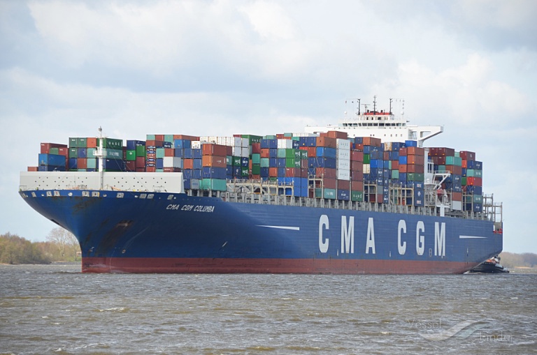 Cma cgm columba. 