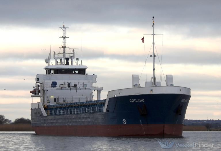 GOTLAND, General Cargo Ship - Scheepsdetails En Huidige Positie - IMO ...