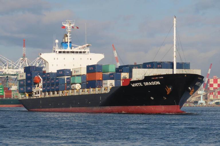 WHITE DRAGON, Container Ship - Details and current position - IMO ...