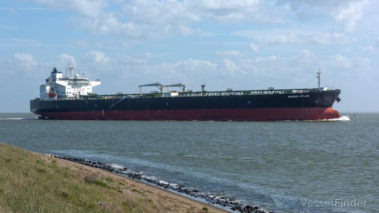 MARAN ATLAS, Crude Oil Tanker - Details and current position - IMO ...