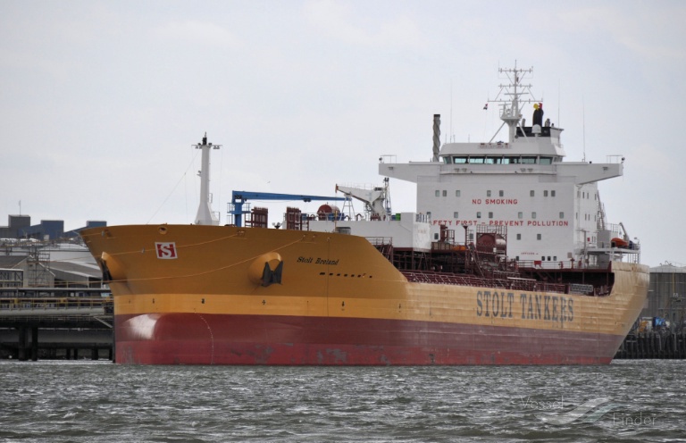 STOLT BRELAND, Chemical/Oil Products Tanker - Details And Current ...