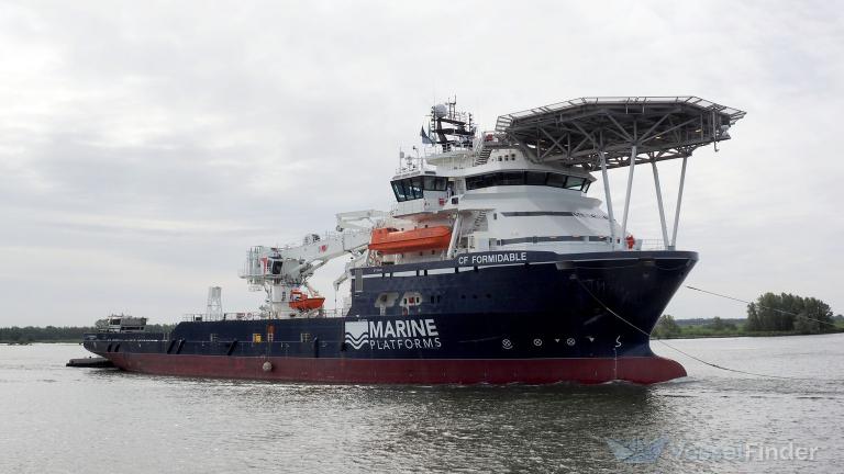 CF FORMIDABLE, Offshore Support Vessel - Scheepsdetails en huidige ...