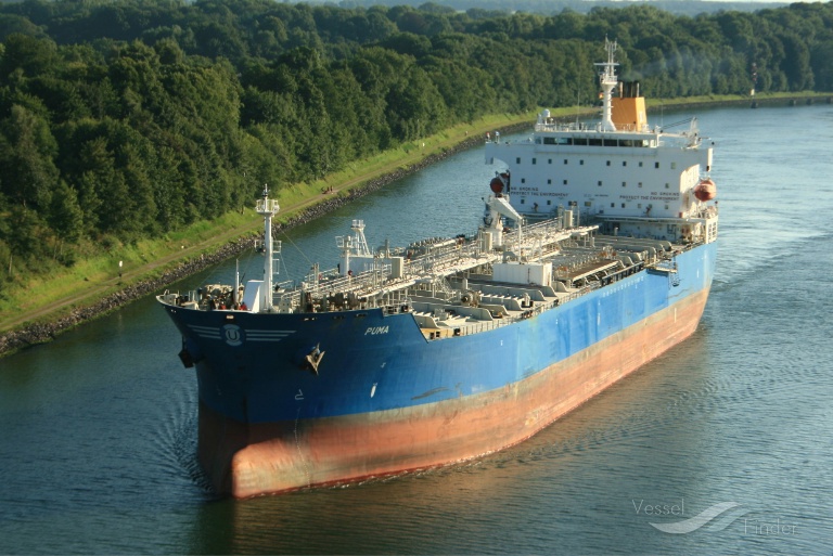 PUMA, Chemical/Oil Products Tanker - Detalles del buque y posición - IMO