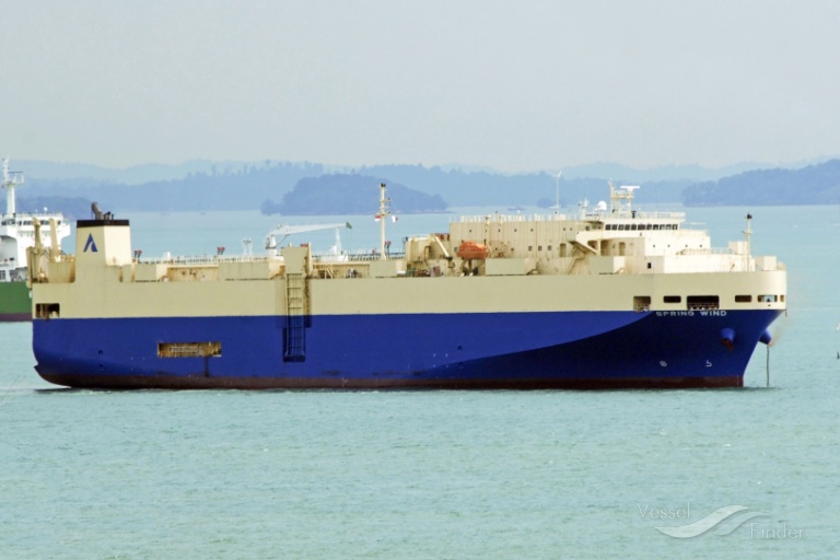 SPRING WIND, Vehicles Carrier Details and current position IMO