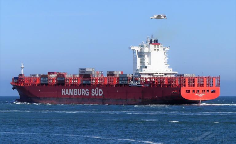 Santa Barbara Container Ship Schiffsdaten Und Aktuelle Position Imo 9430399 Mmsi 219068000 Vesselfinder