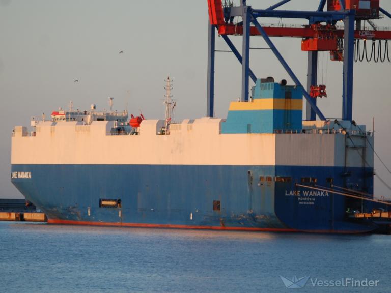 LAKE WANAKA, Vehicles Carrier Details and current position IMO 9432892 VesselFinder