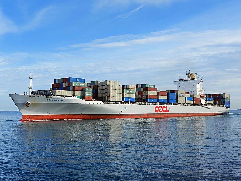 OOCL NORFOLK, Container Ship - Details and current position - IMO ...