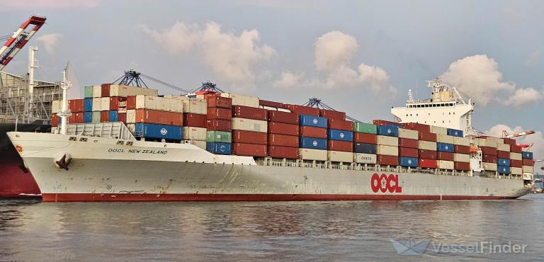 OOCL NEW ZEALAND, Container Ship - Details and current