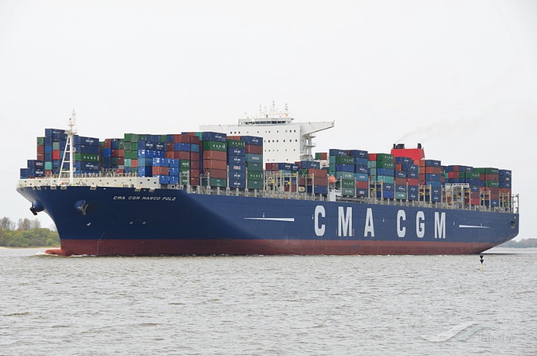 CMA CGM MARCO POLO, Container Ship Details and current position IMO