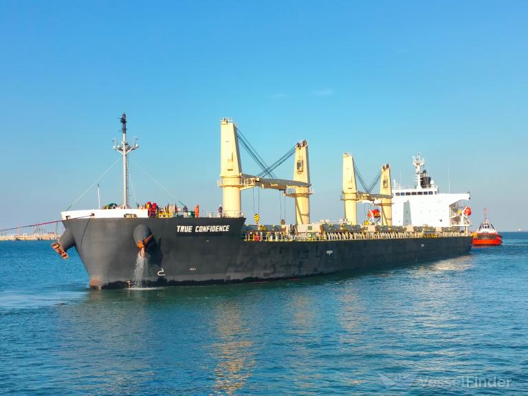 True Confidence Bulk Carrier Details And Current Position Imo 9460784 Vesselfinder 