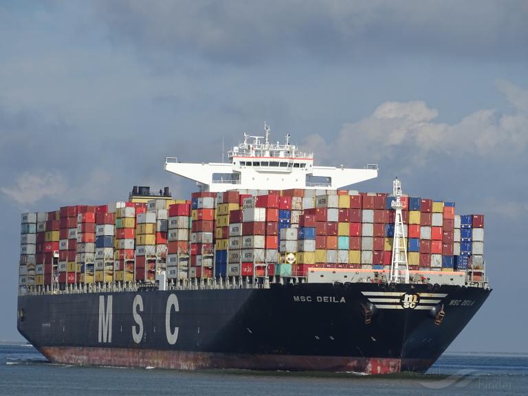 Msc Deila Container Ship Schiffsdaten Und Aktuelle Position Imo 9461415 Mmsi 373183000 Vesselfinder