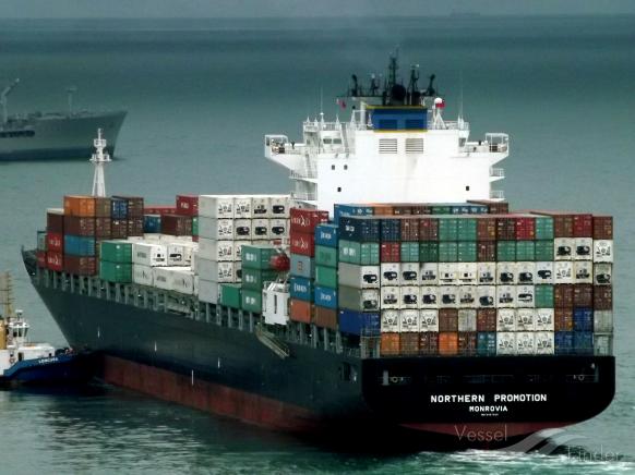 NORTHERN PROMOTION Container Ship Details And Current Position IMO 