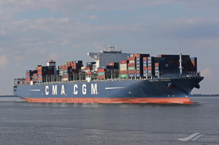 CMA CGM ALASKA, Container Ship Details and current position IMO