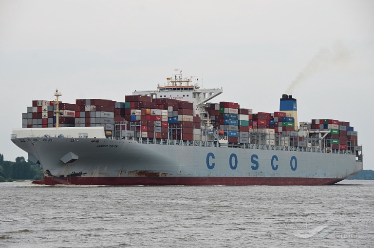 COSCO FAITH, Container Ship - Details and current position - IMO