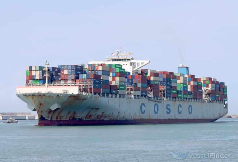 COSCO HOPE, Container Ship - Details and current position - IMO 9472165