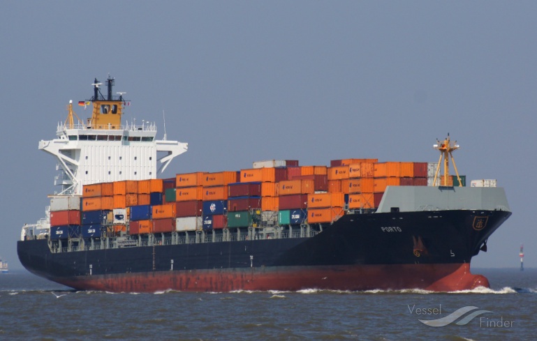 PORTO, Container Ship - Details and current position - IMO 9481520 MMSI ...