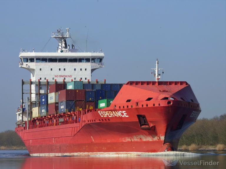 ESPERANCE, Container Ship - Details and current position - IMO 9491484 ...