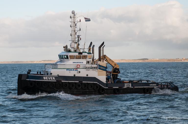 BEVER, Tug - Details and current position - IMO 9492256 - VesselFinder