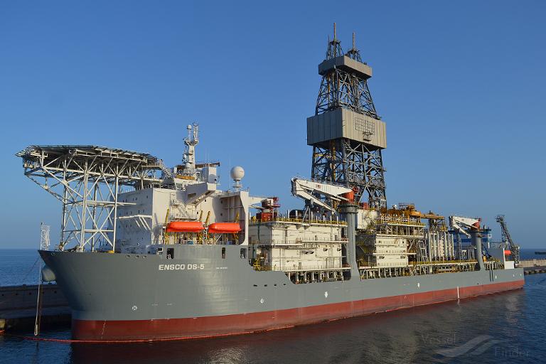 ENSCO DS5, Drilling Ship - Details and current position - IMO 9499840 ...