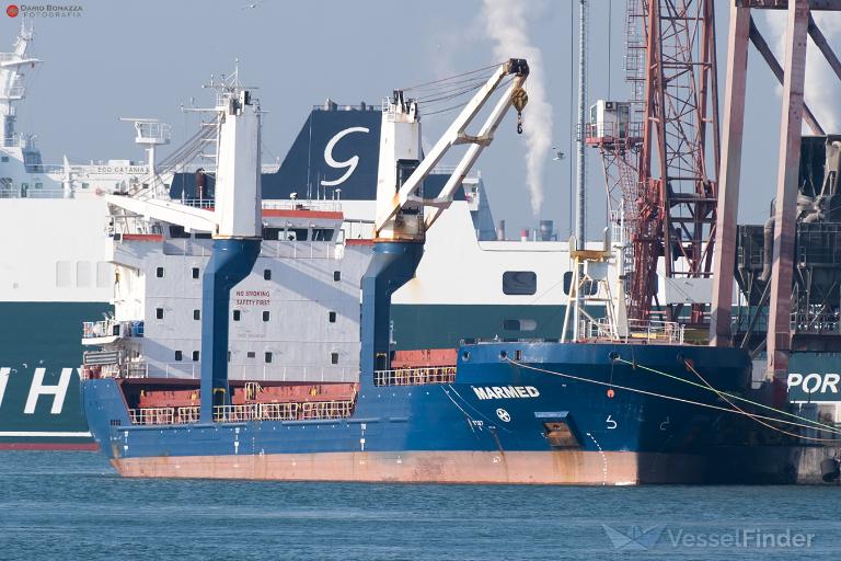 MARMED, General Cargo Ship - Details and current position - IMO 9504645 ...