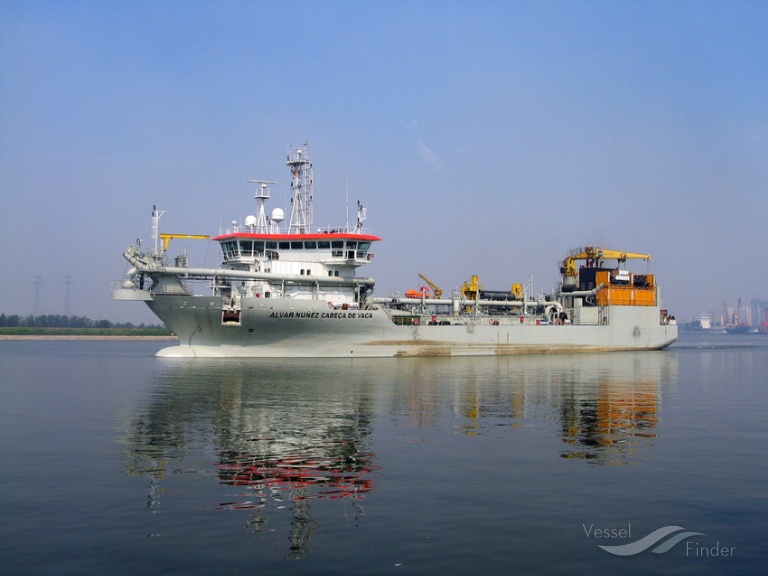 ALVAR NUNEZ C D VACA, Hopper Dredger - Details and current position - IMO  9505340 - VesselFinder