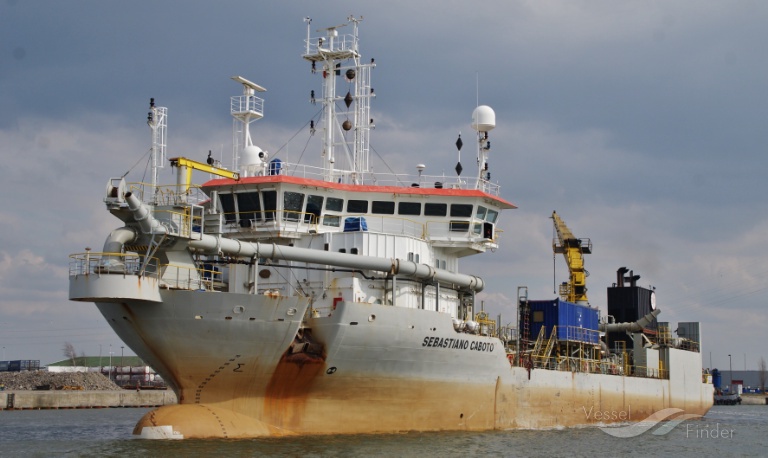 SEBASTIANO CABOTO, Hopper Dredger - Details and current position - IMO ...