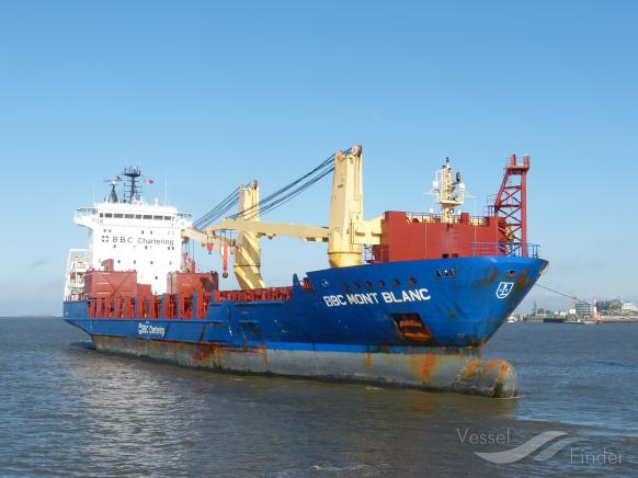 BBC MONT BLANC, General Cargo Ship - Details and current position - IMO ...