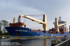 BBC MONT BLANC - General Cargo Ship - Details and current position IMO ...