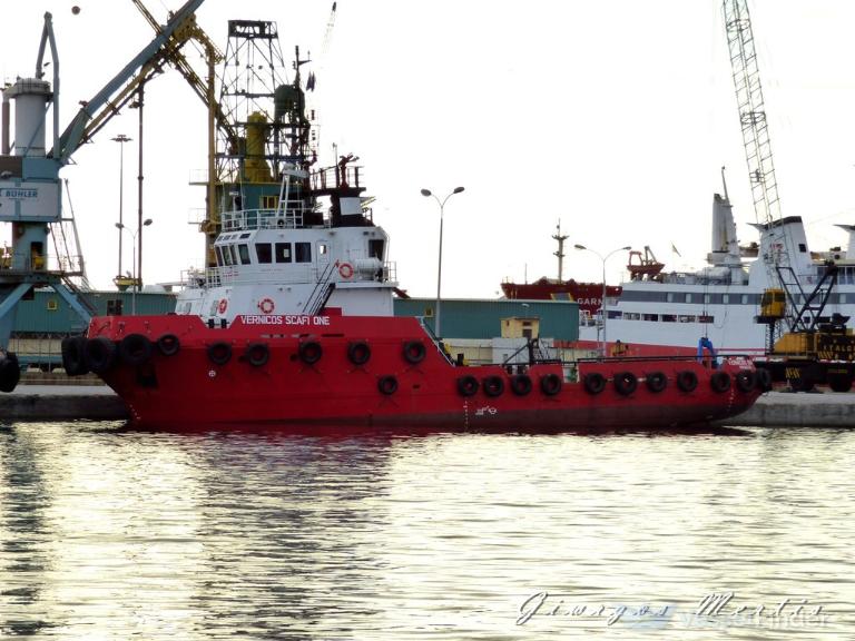 VERNICOS SCAFI ONE, Utility Vessel - Details and current position - IMO ...