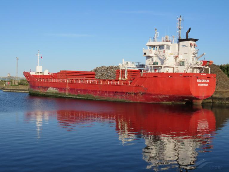 Reggedijk General Cargo Ship Dannye Sudna I Tekushee Polozhenie Imo 9515034 Mmsi 246455000 Vesselfinder