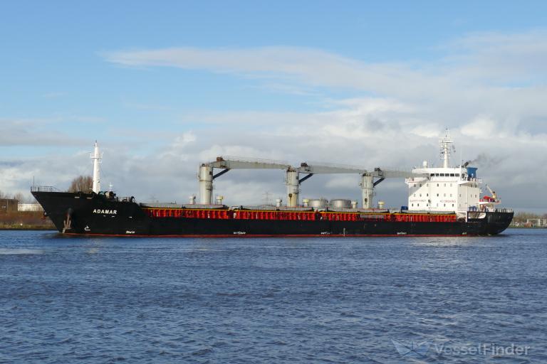 ADAMAR, General Cargo Ship - Details and current position - IMO 9515280 ...