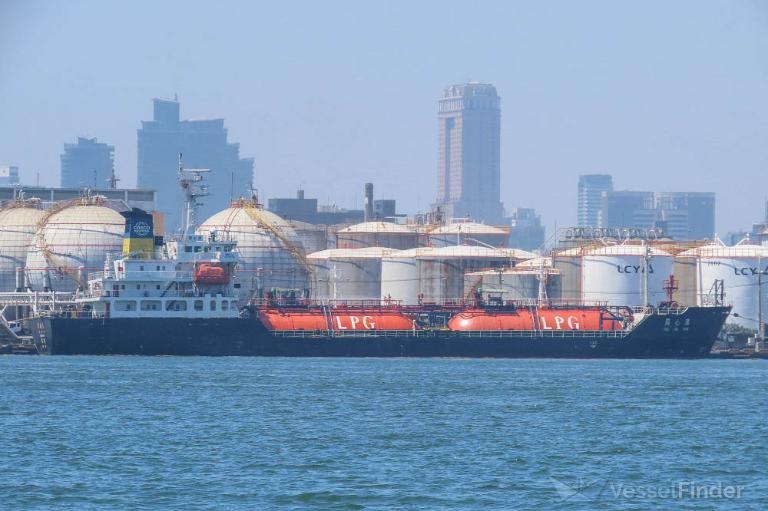 TONG XIN YUAN, LPG Tanker Detalles del buque y posición actual IMO