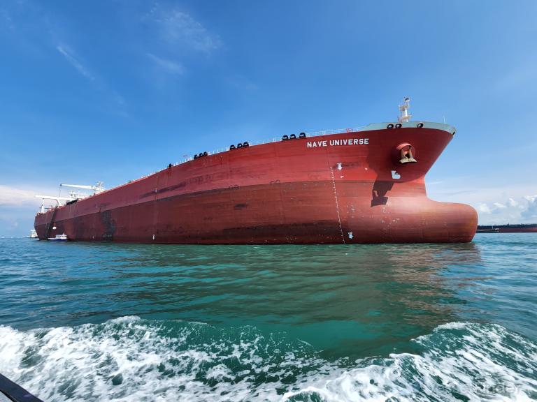 NAVE UNIVERSE, Crude Oil Tanker Details and current position IMO