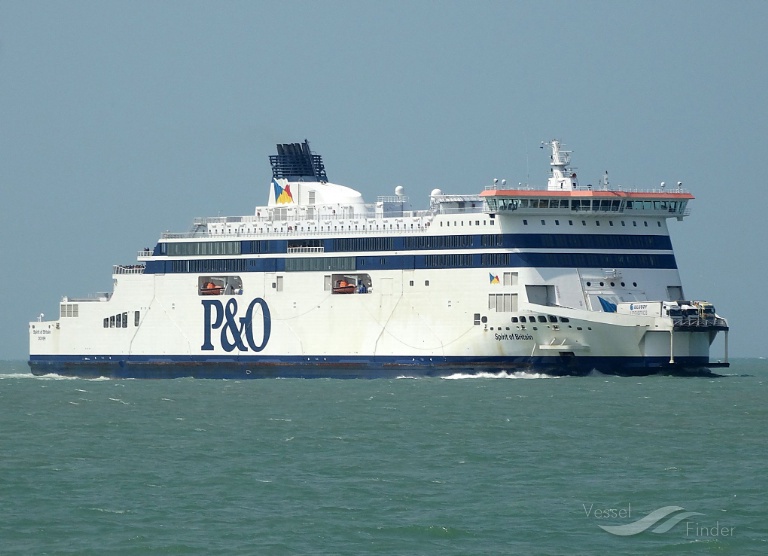 SPIRIT OF BRITAIN, Passenger/RoRo Cargo Ship Details and current position IMO 9524231