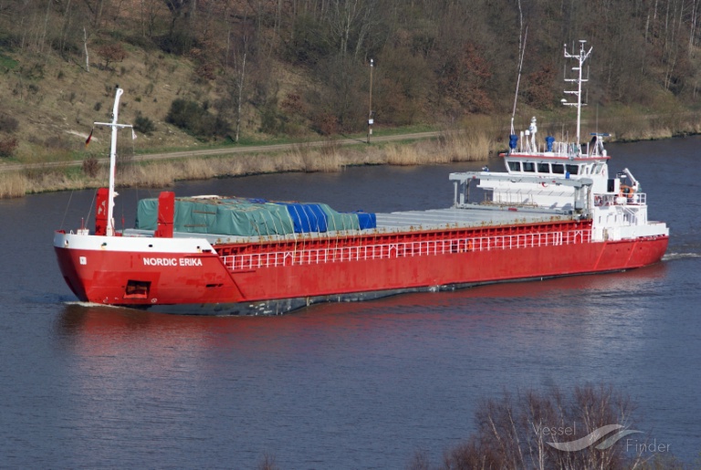 NORDIC ERIKA, General Cargo Ship - Details and current position 