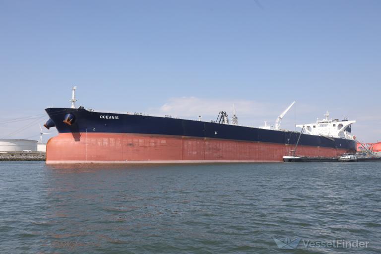 OCEANIS, Crude Oil Tanker - Details and current position - IMO 9532757 ...
