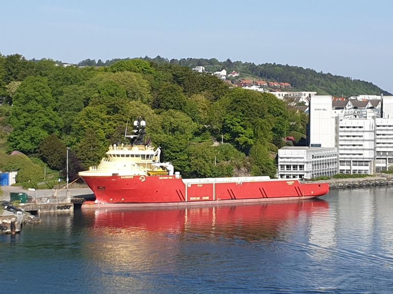 SAEBORG, Offshore Tug/Supply Ship - Skibsdetaljer og nuværende position ...