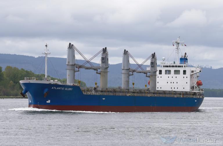 ATLANTIC GLORY, General Cargo Ship - Details and current position 
