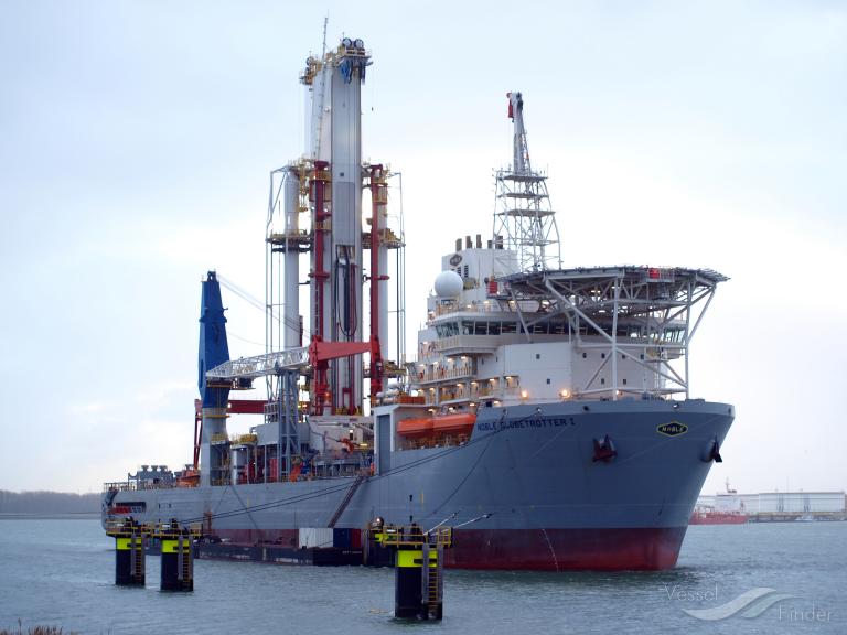 NOBLE GLOBETROTTER I, Drilling Ship Details and current position