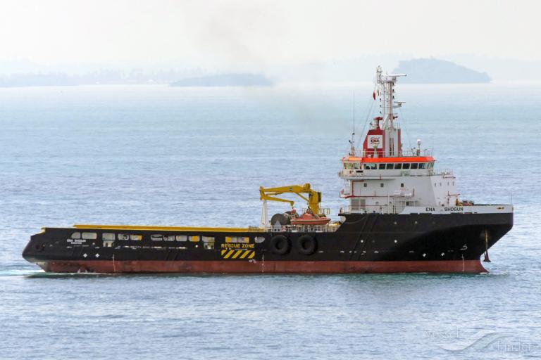 Ena Shogun Offshore Tug Supply Ship Details And Current Position Imo 9545780 Mmsi 563021900 Vesselfinder