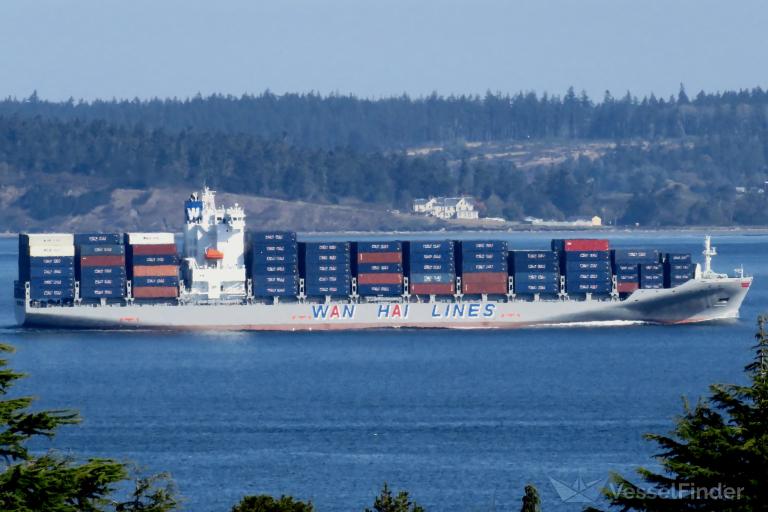 WAN HAI 351, Container Ship Details and current position IMO