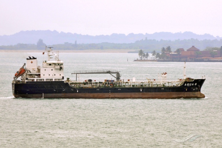 AQUA6, Oil Products Tanker - Details and current position
