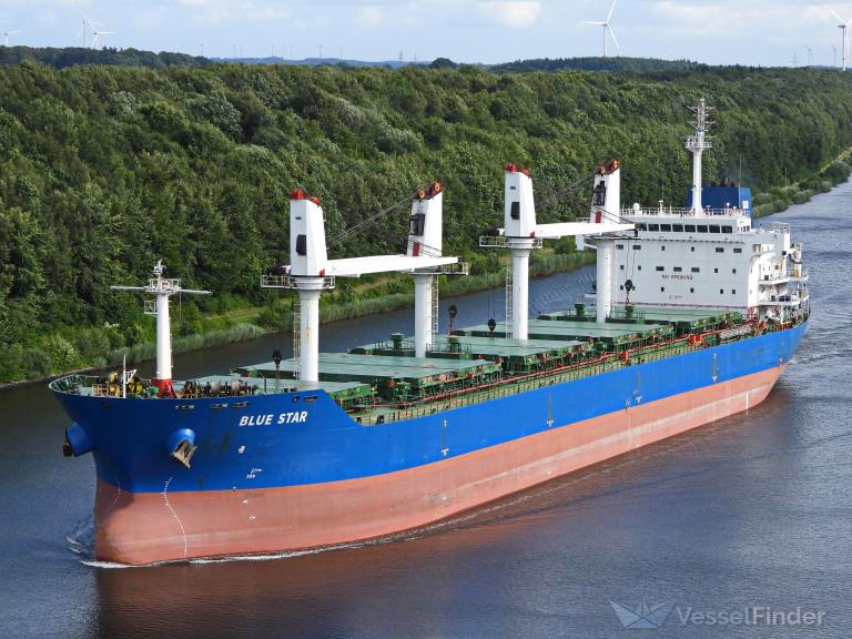BLUE STAR, Bulk Carrier - Details and current position - IMO 9579327 ...