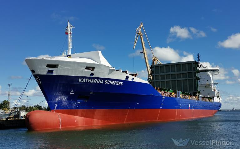 KATHARINA SCHEPERS, Container Ship - Данные судна и текущее положение ...