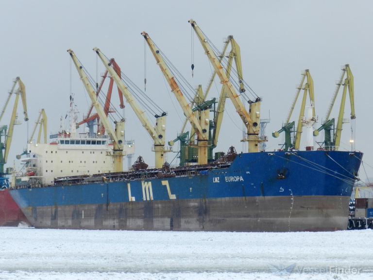 LMZ EUROPA, Bulk Carrier - Details and current position - IMO 9588562 ...