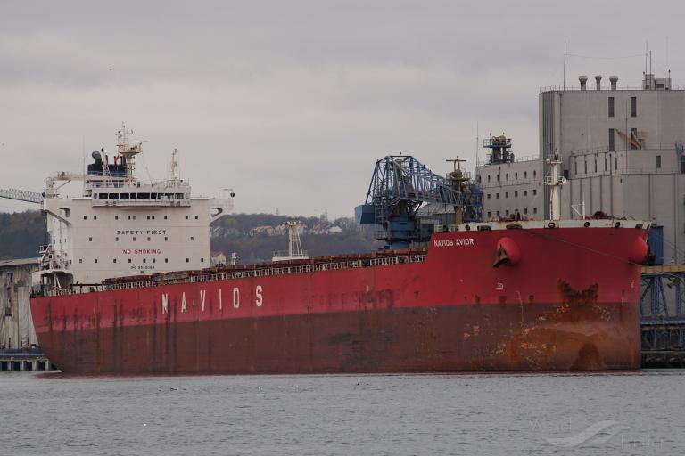 Navios Avior Bulk Carrier Details And Current Position Imo 9590084 Mmsi 373188000 Vesselfinder